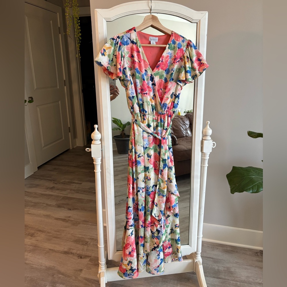 Nicole Miller floral dress